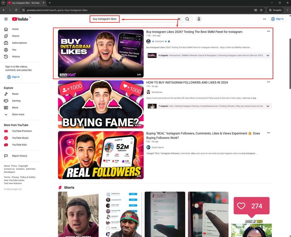 YouTube rank 1 buy instagram likes
